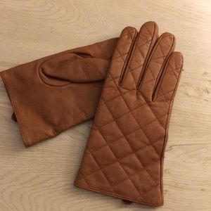 Merona Genuine Leather Driving Gloves; L/XL
